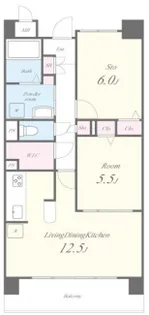 グリシーヌ【3階】の間取り