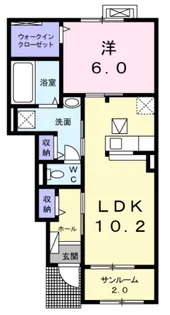 LUTAN I【1階】の間取り