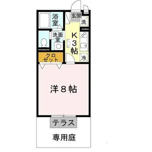 アルコニー【1階】の間取り