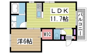 メゾン御影【3階】の間取り