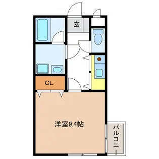 パクトル【3階】の間取り