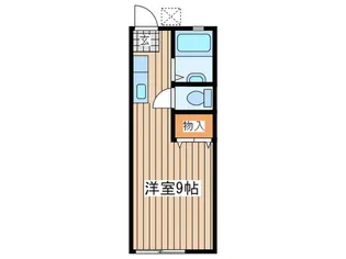 ブルーアップル【1階】の間取り