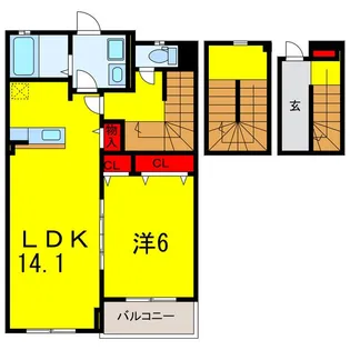 ヴァン ベールの間取り