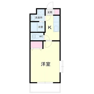 MONATIS II【1階】の間取り