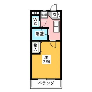 ヴィラグランデ【2階】の間取り