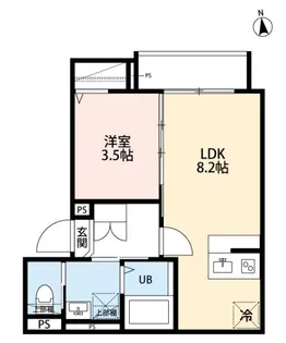 robot home 八広II【1階】の間取り