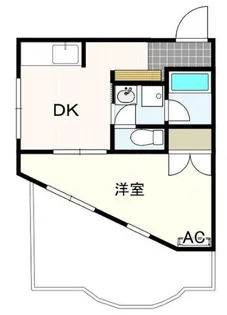 優企画ビル【6階】の間取り