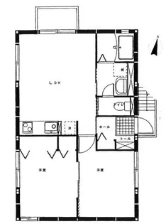 KUハイム【2階】の間取り