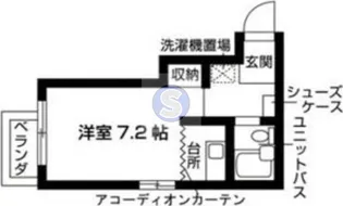 コートハウス大西【2階】の間取り