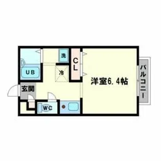 ハイム多摩II【2階】の間取り