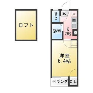 エランド大須【2階】の間取り