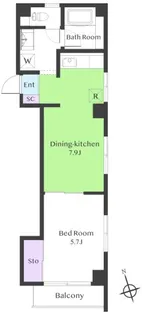 長沼ビル【3階】の間取り