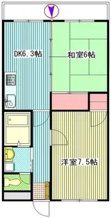 サンレイク大塚【3階】の間取り