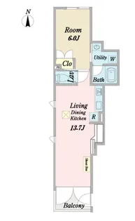Wisteria本郷【3階】の間取り