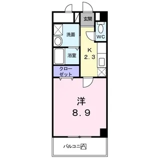 メゾン・ハピネス【2階】の間取り