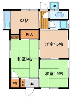 福葉 宮原八丁目アパート201【2階】の間取り
