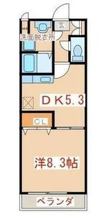 レストウィンドM【1階】の間取り