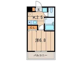 アスタリスク日吉【3階】の間取り