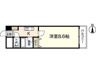 A2ビル【5階】の間取り