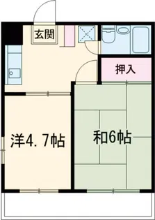 佐野宝マンション【2階】の間取り