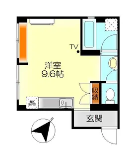 エスティートM【3階】の間取り