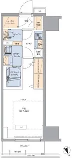 トラディティオ門前仲町【14階】の間取り