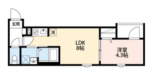 robot homeお花茶屋【3階】の間取り