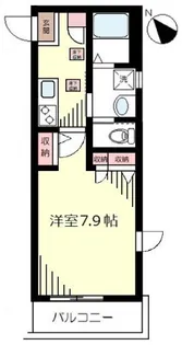 ARTIS【1階】の間取り