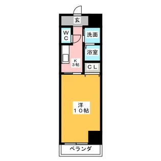 マイステージ則武【2階】の間取り