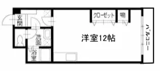 グランセ田宮【3階】の間取り