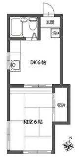 ベルハイツ【2階】の間取り