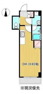 アクシア八芳【6階】の間取り
