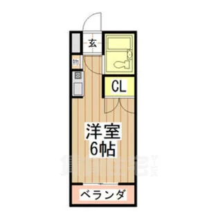 メゾン・ド・スクワール【2階】の間取り