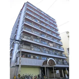 大国町池田マンション【9階】の外観