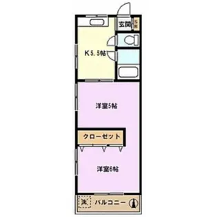 第一幸亀ビル【5階】の間取り