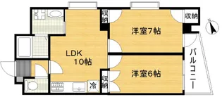 EKOパレス【5階】の間取り