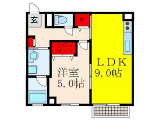 辻マンション【2階】の間取り