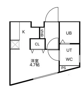 Ludens上井草【3階】の間取り
