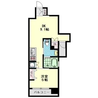 ネクストステージ関目【5階】の間取り