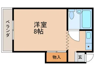 ワイツービル【3階】の間取り