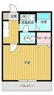 LAPIN JUN【2階】の間取り