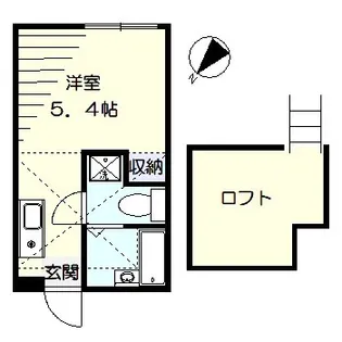 アルティス西横浜【1階】の間取り