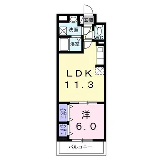ラ・ルーチェ 練馬【3階】の間取り