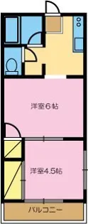 グランクリーク【3階】の間取り