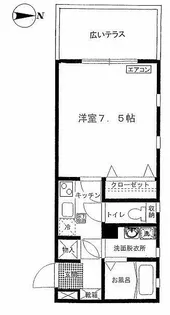 グラス・フィールド【2階】の間取り