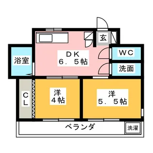 メゾン春光【1階】の間取り