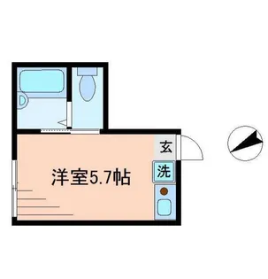 グランノーブル押上【2階】の間取り
