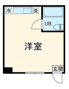 第二ラフォーレ君枝【1階】の間取り