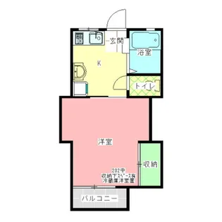 沢建コーポ【2階】の間取り