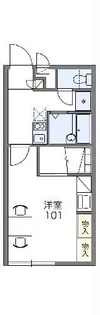レオパレス向日葵【3階】の間取り